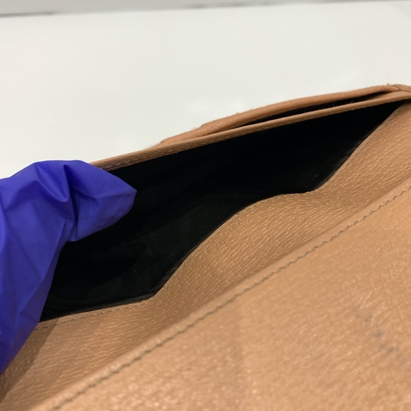 Gucci Brown Pink GG Canvas Long Wallet Sku#85601 (Gently used) - Picture 11 of 16